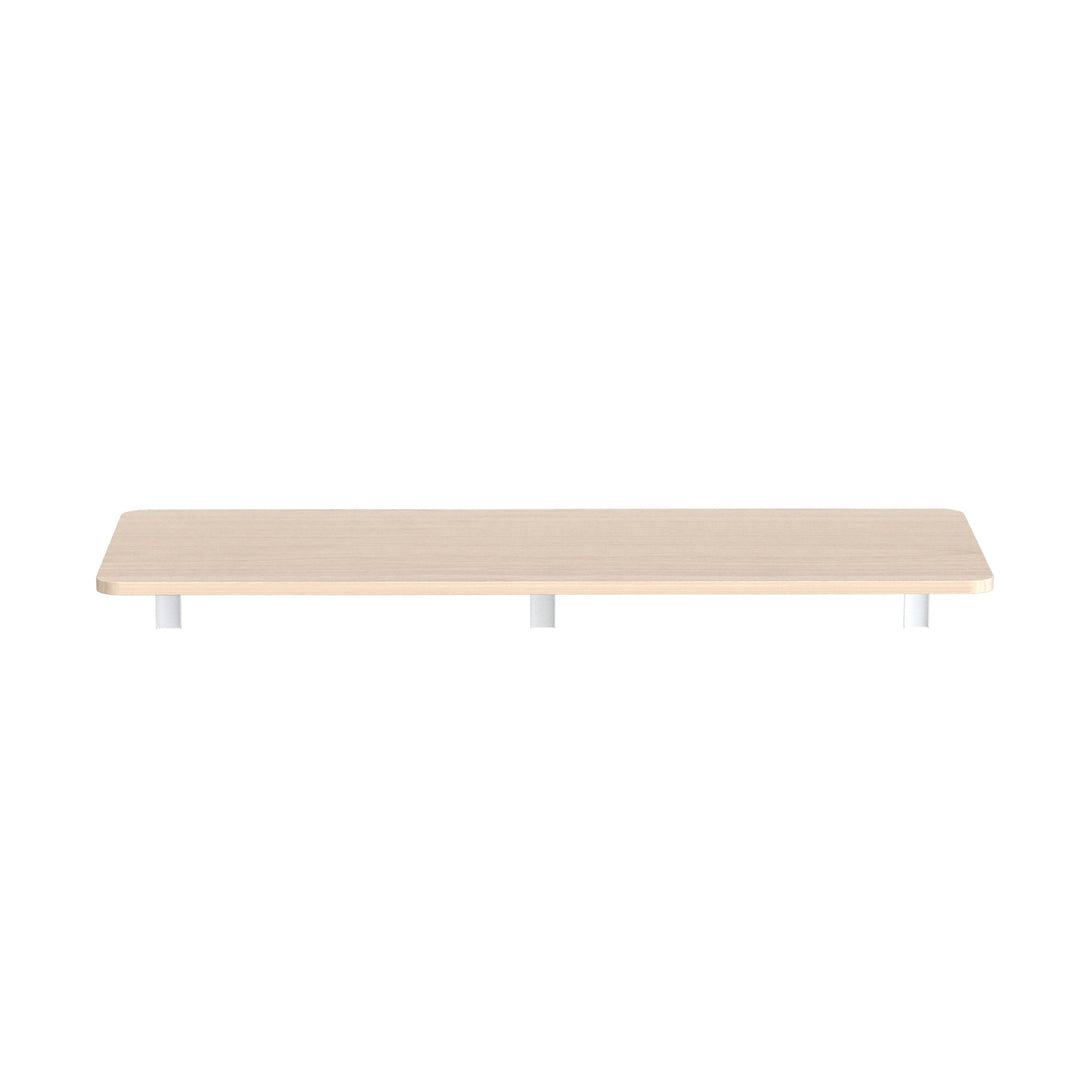 Maclean Klappbares Regal / Tischplatte, helle Holzfarbe, 100x40cm, max. 50 kg, MC-128 WD