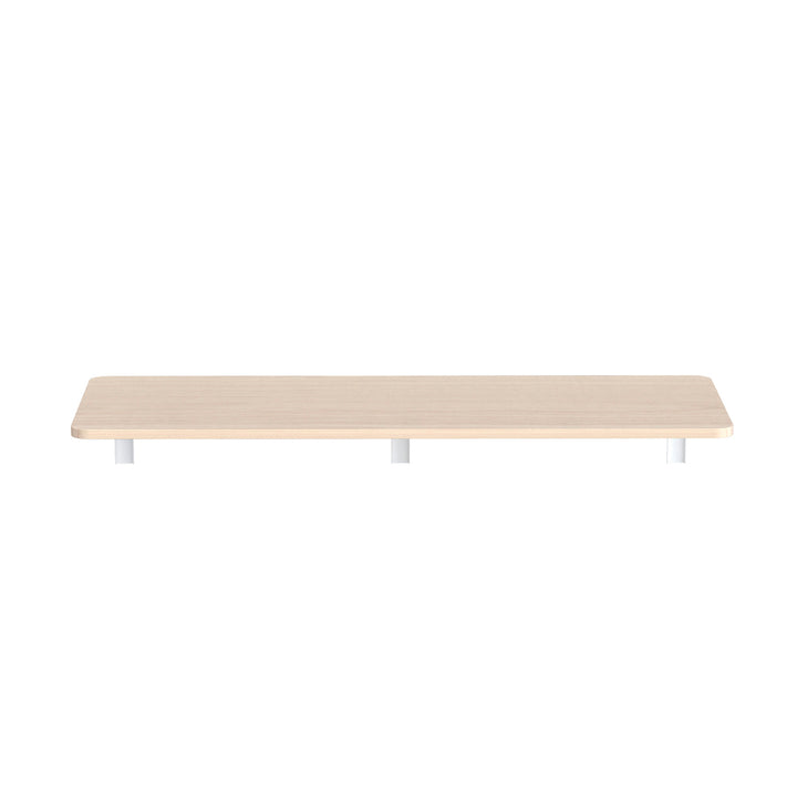 Maclean Klappbares Regal / Tischplatte, helle Holzfarbe, 100x40cm, max. 50 kg, MC-128 WD