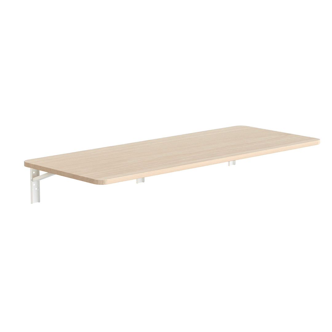 Maclean Klappbares Regal / Tischplatte, helle Holzfarbe, 100x40cm, max. 50 kg, MC-128 WD