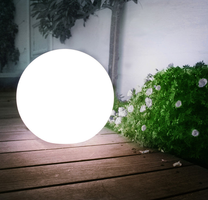 GreenBlue Solarlampe, freistehend, Garten, Kugel 30x30x63 cm, GB168, 4 Schirme