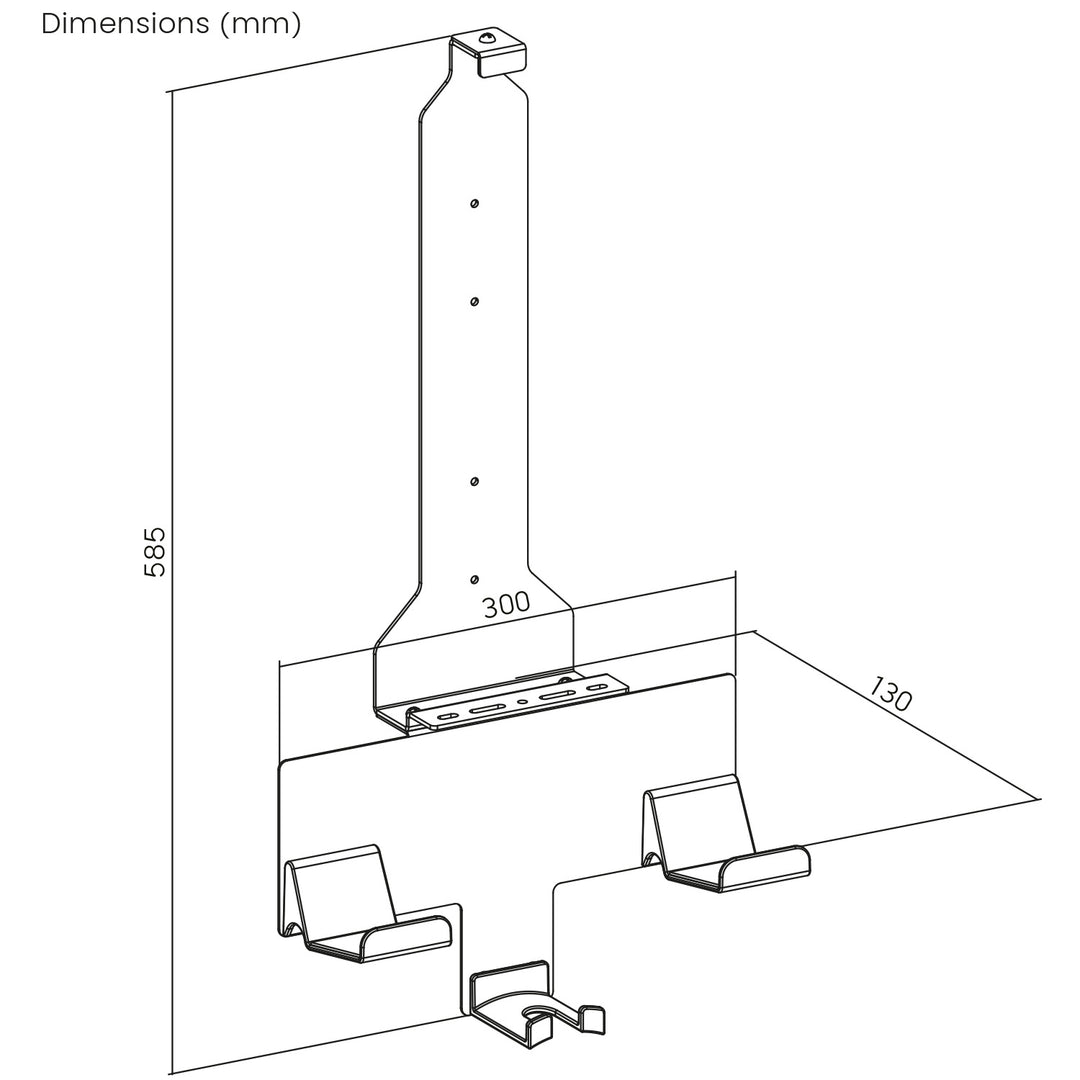 Wandhalterung weiß Kompatibel mit PS5 mit Pad-Halter, 10kg max,RS181 + Wandhalterung weiß für Playstation 5 Konsole, 10kg max, NanoRS RS180