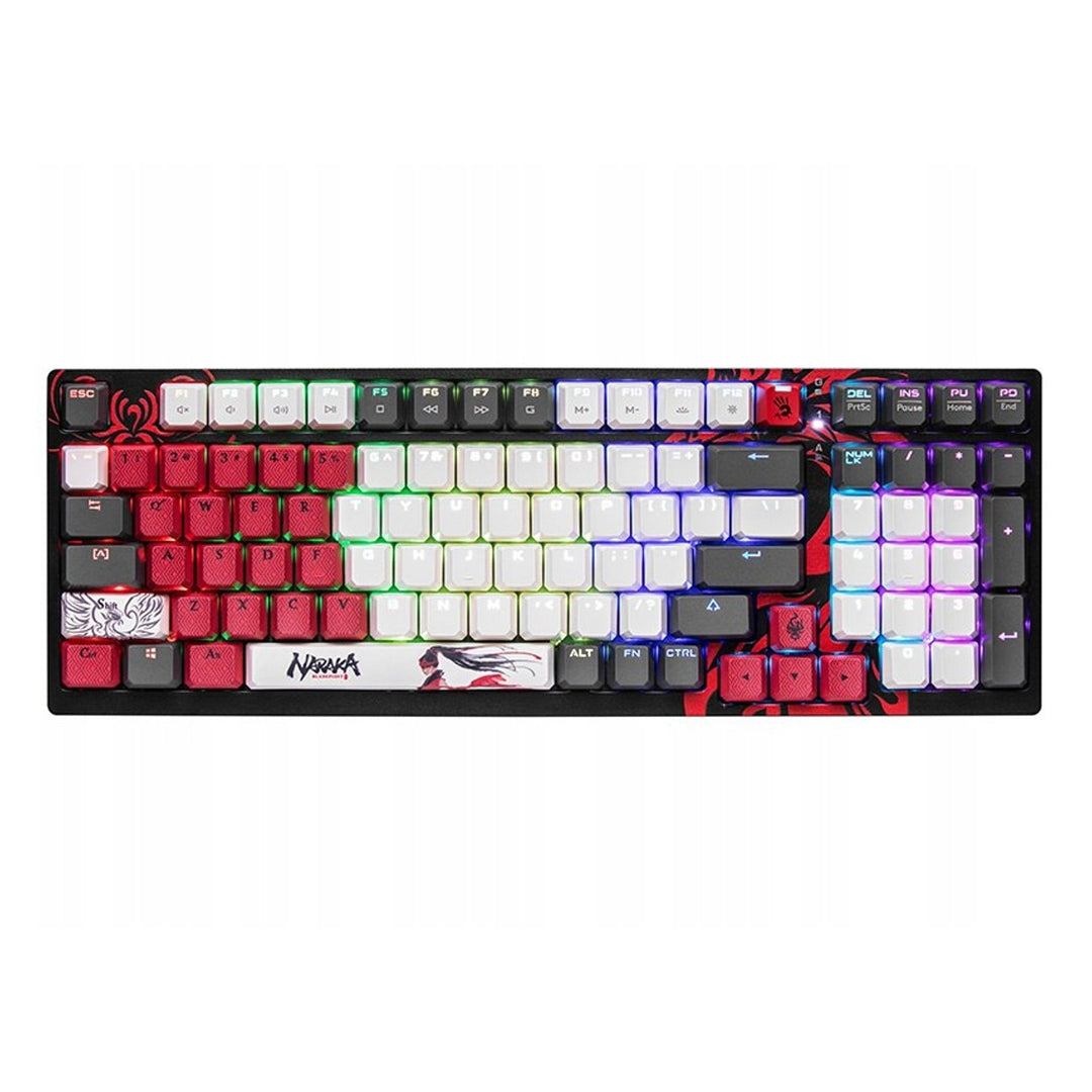 A4TECH BLOODY S98 USB Naraka Mechanische Tastatur (BLMS Red Plus Switches)
