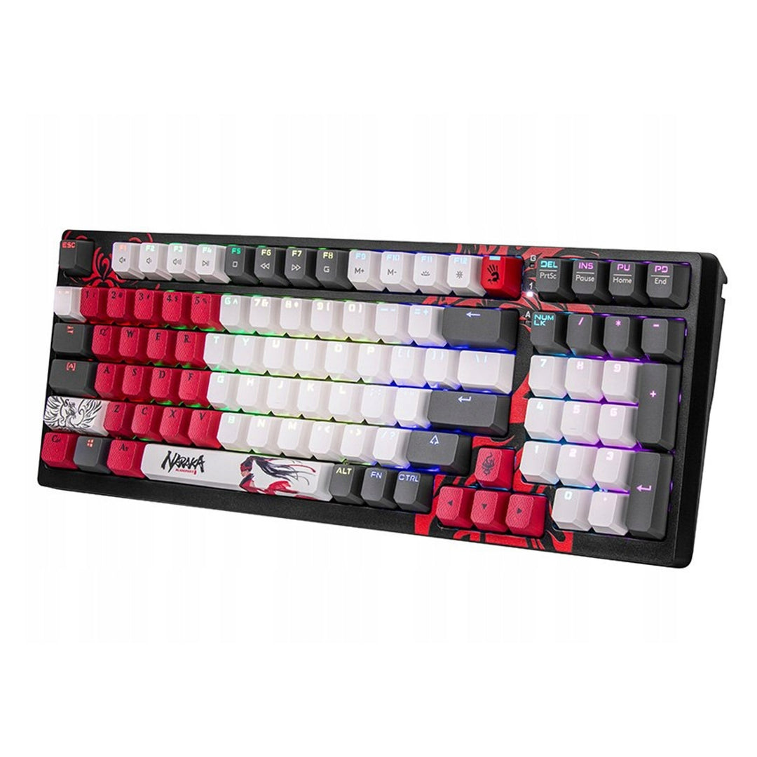 A4TECH BLOODY S98 USB Naraka Mechanische Tastatur (BLMS Red Plus Switches)