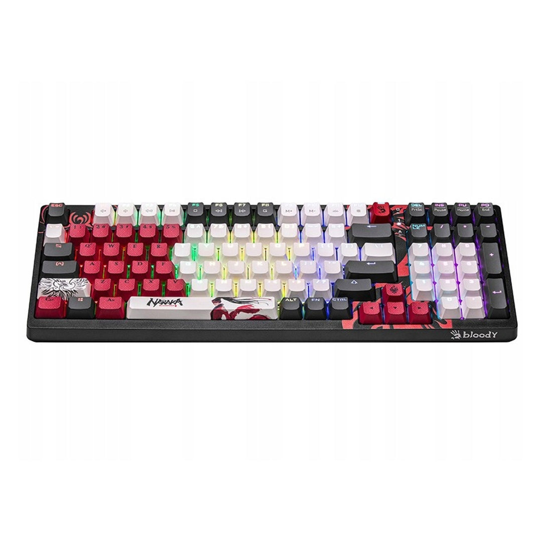 A4TECH BLOODY S98 USB Naraka Mechanische Tastatur (BLMS Red Plus Switches)