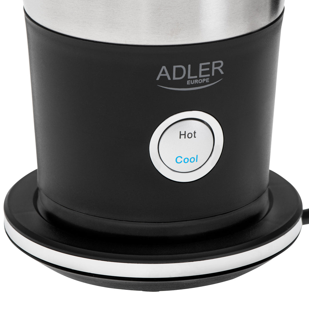 Adler Milchaufschäumer, elektrisch, heiß und kalt, max. 1000W, AD 4497