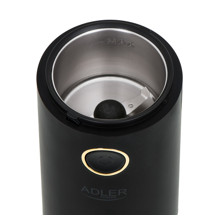 Elektrische Kaffeemühle Adler, 150W, schwarz, AD 4446BG