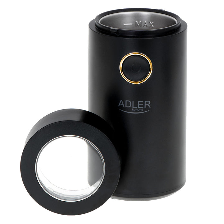 Elektrische Kaffeemühle Adler, 150W, schwarz, AD 4446BG