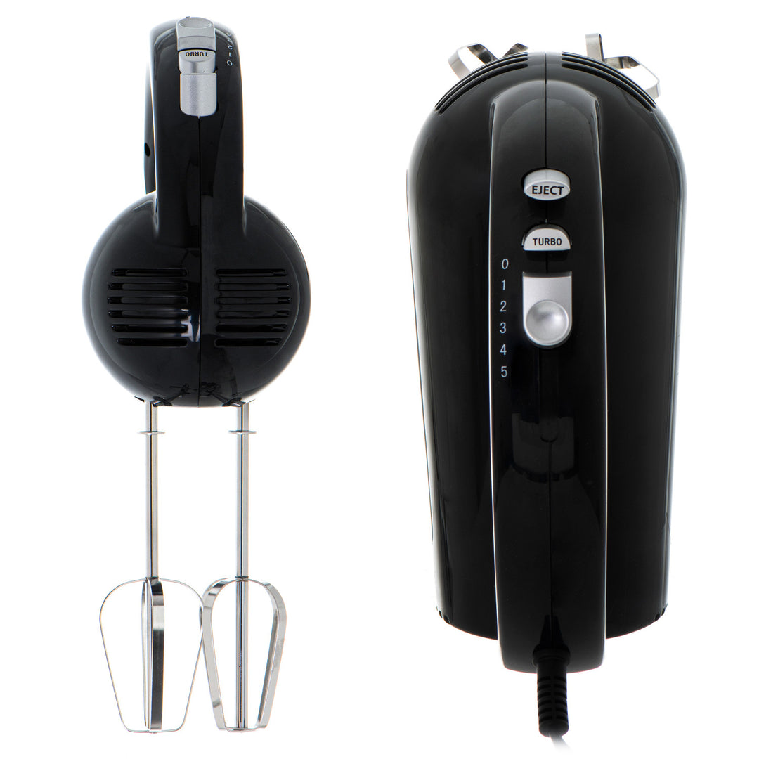 Camry Handmixer, 800 W, 5 Geschwindigkeiten, Turbo-Funktion, schwarz, CR 4218