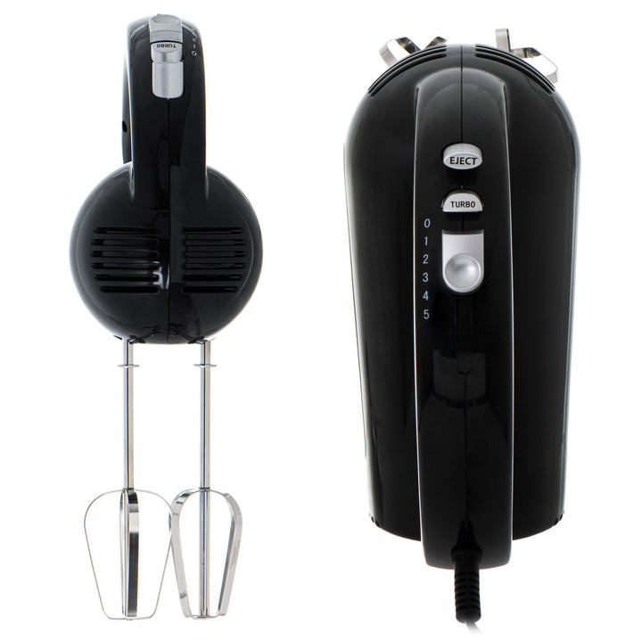 Camry Handmixer, 800 W, 5 Geschwindigkeiten, Turbo-Funktion, schwarz, CR 4218