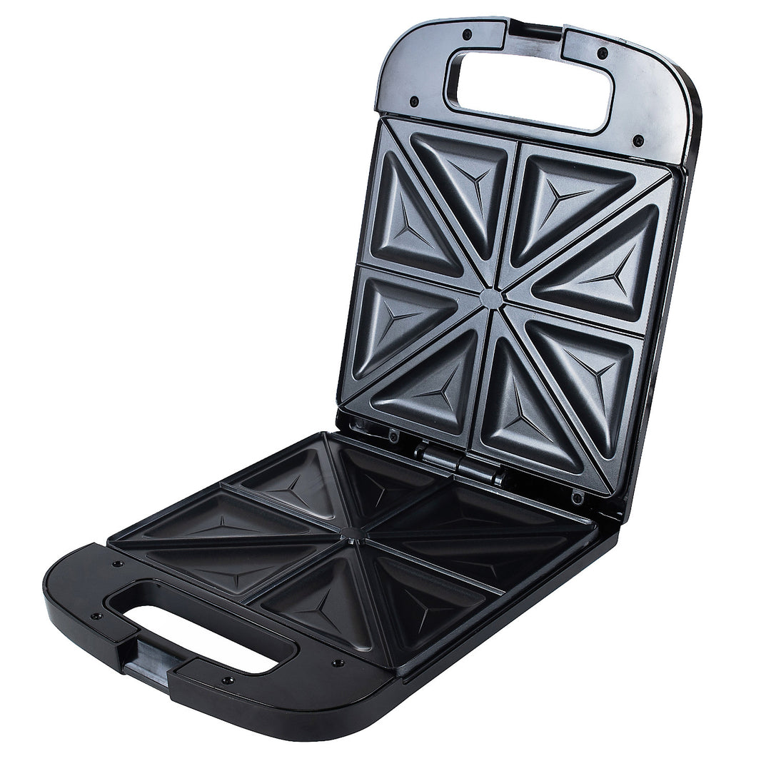 Adler AD 3055 schwarz 2000 Watt Sandwichmaker für 4 Sandwiches