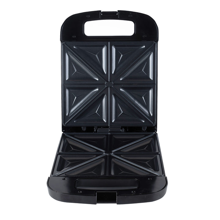 Adler AD 3055 schwarz 2000 Watt Sandwichmaker für 4 Sandwiches
