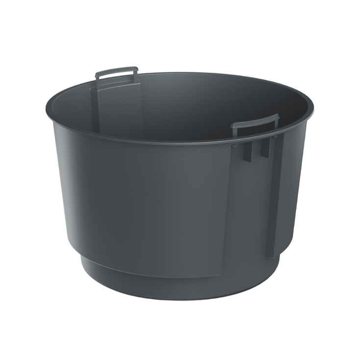 Prosperplast Blumentopf, mit Einsatz, Höhe 45cm, anthrazit, Heos