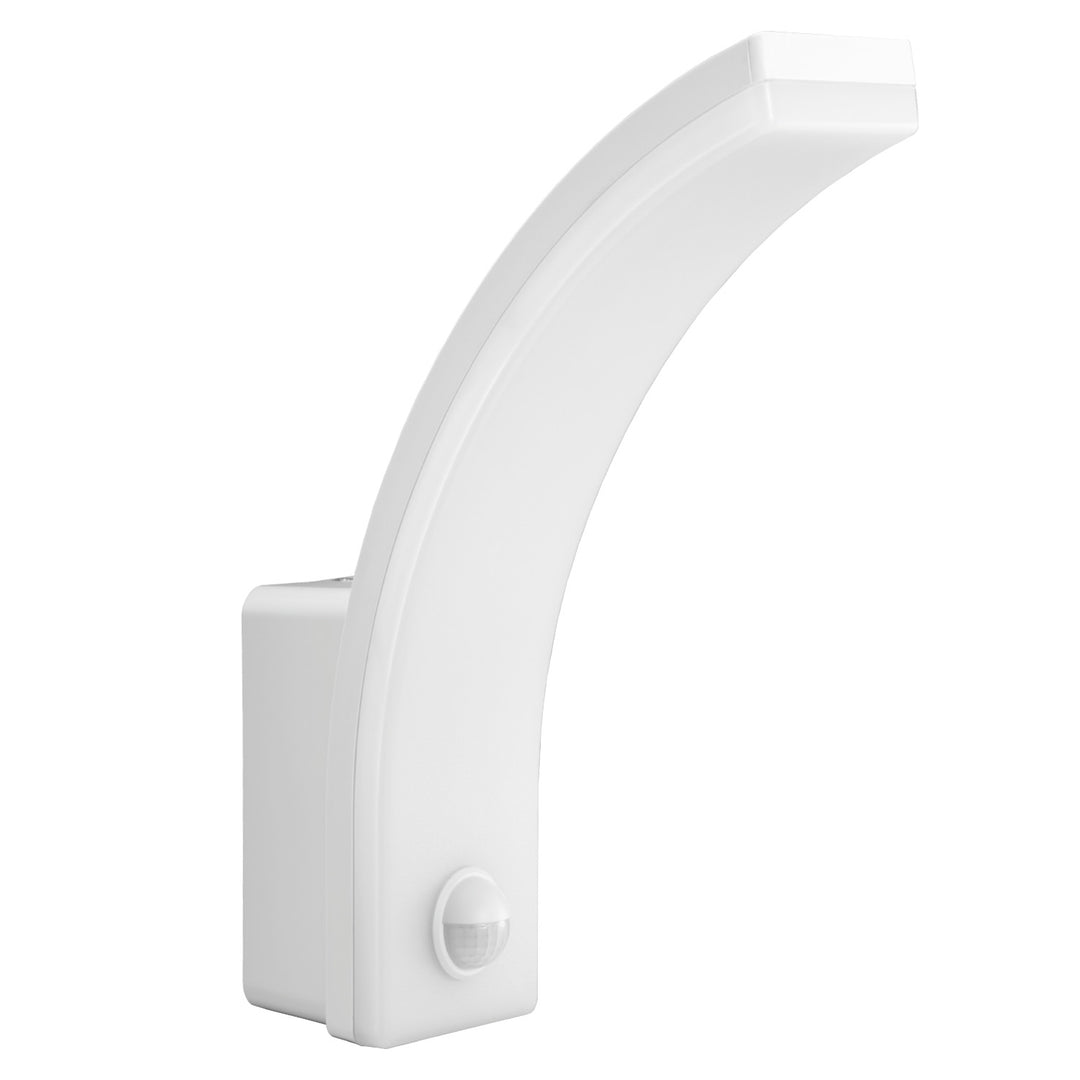 Maclean Bewegungsmelder LED-Lampe, PIR-Bewegungsmelder, weiß, 20W, IP65, 2000lm, neutralweiß (4000K) MCE512 W, 4 Stück