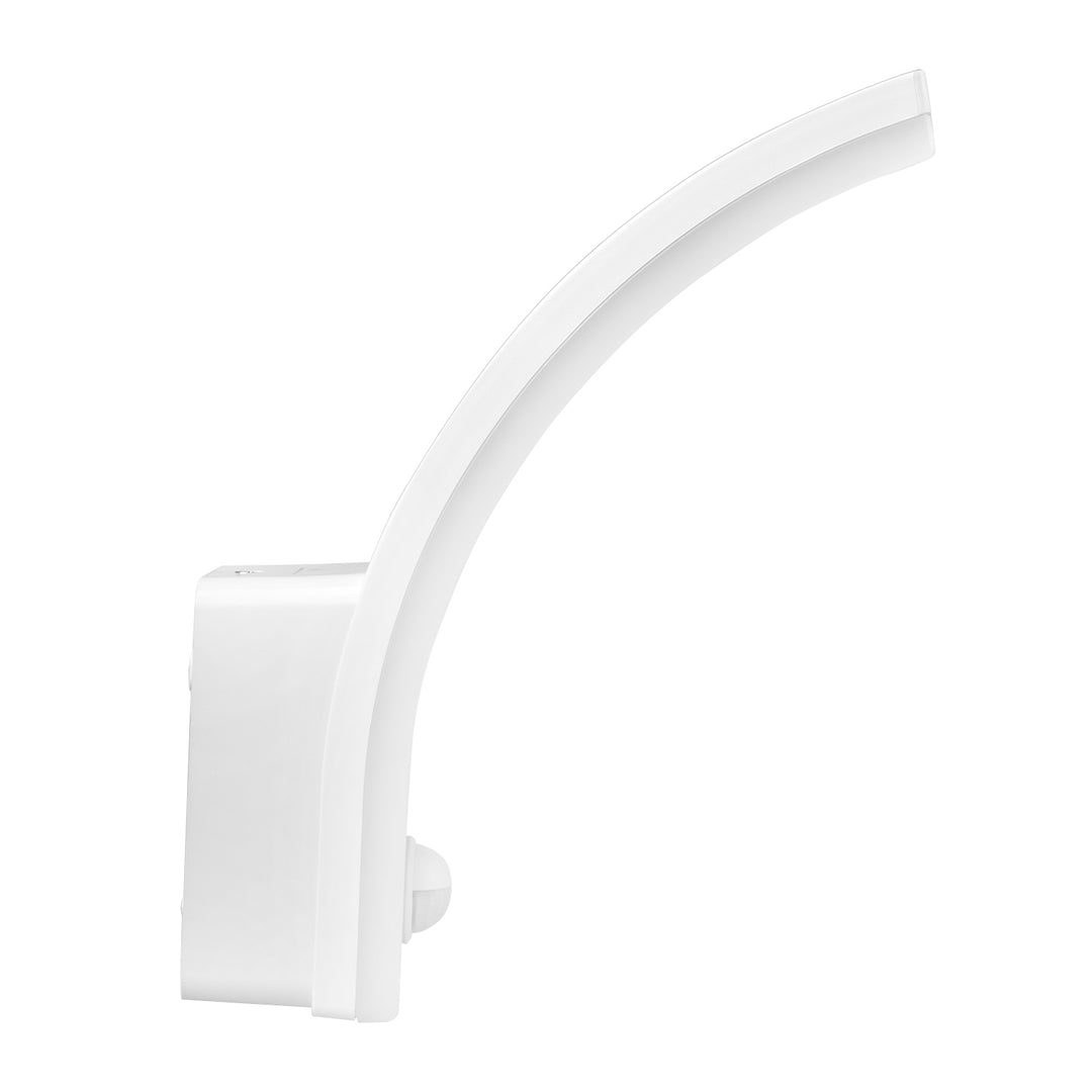 Maclean Bewegungsmelder LED-Lampe, PIR-Bewegungsmelder, weiß, 20W, IP65, 2000lm, neutralweiß (4000K) MCE512 W, 4 Stück
