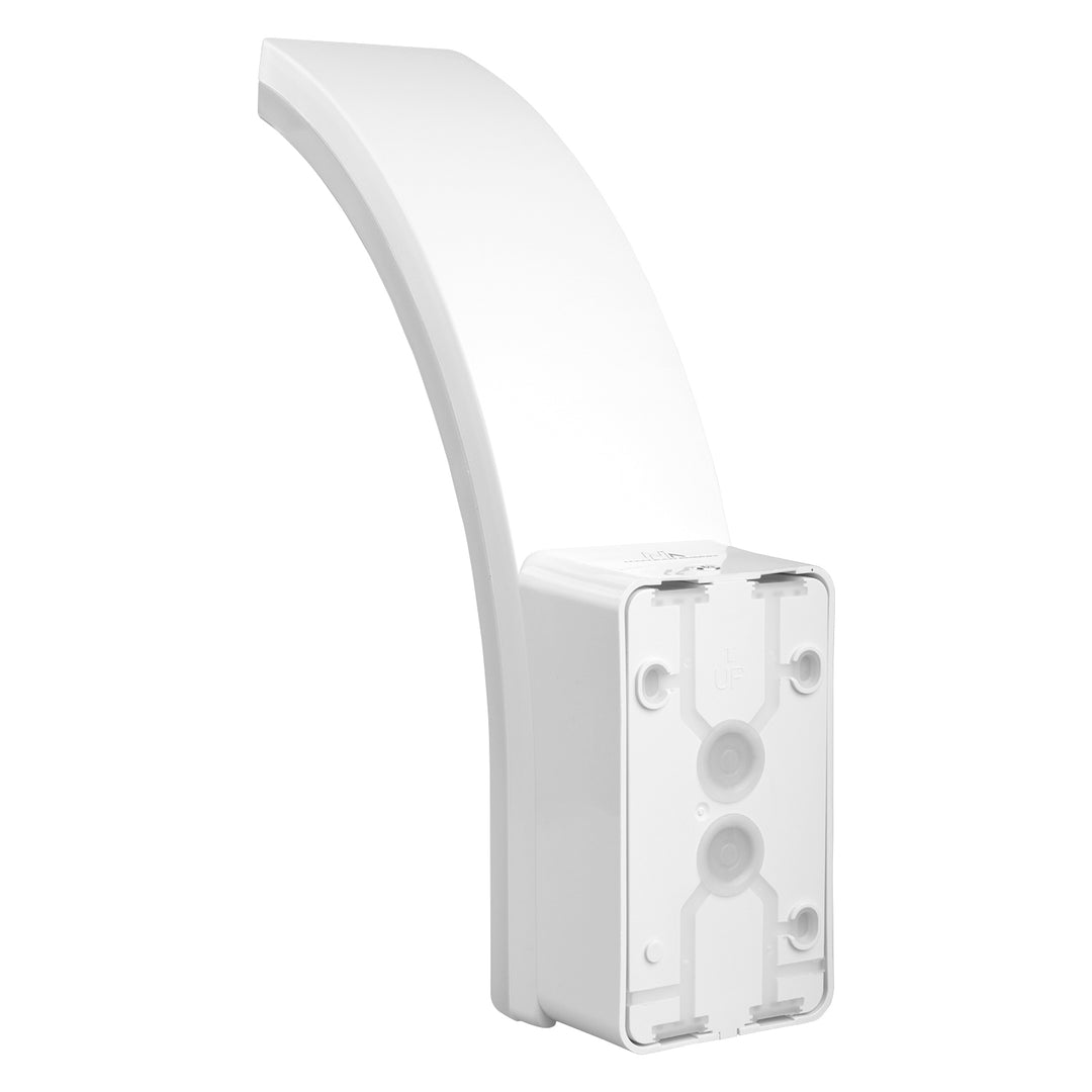 Maclean Bewegungsmelder LED-Lampe, PIR-Bewegungsmelder, weiß, 20W, IP65, 2000lm, neutralweiß (4000K) MCE512 W, 4 Stück