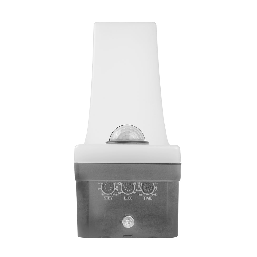 Maclean Bewegungsmelder LED-Lampe, PIR-Bewegungsmelder, grau, 20W, IP65, 2000lm, neutralweiß (4000K) MCE512 GR, 4 Stück