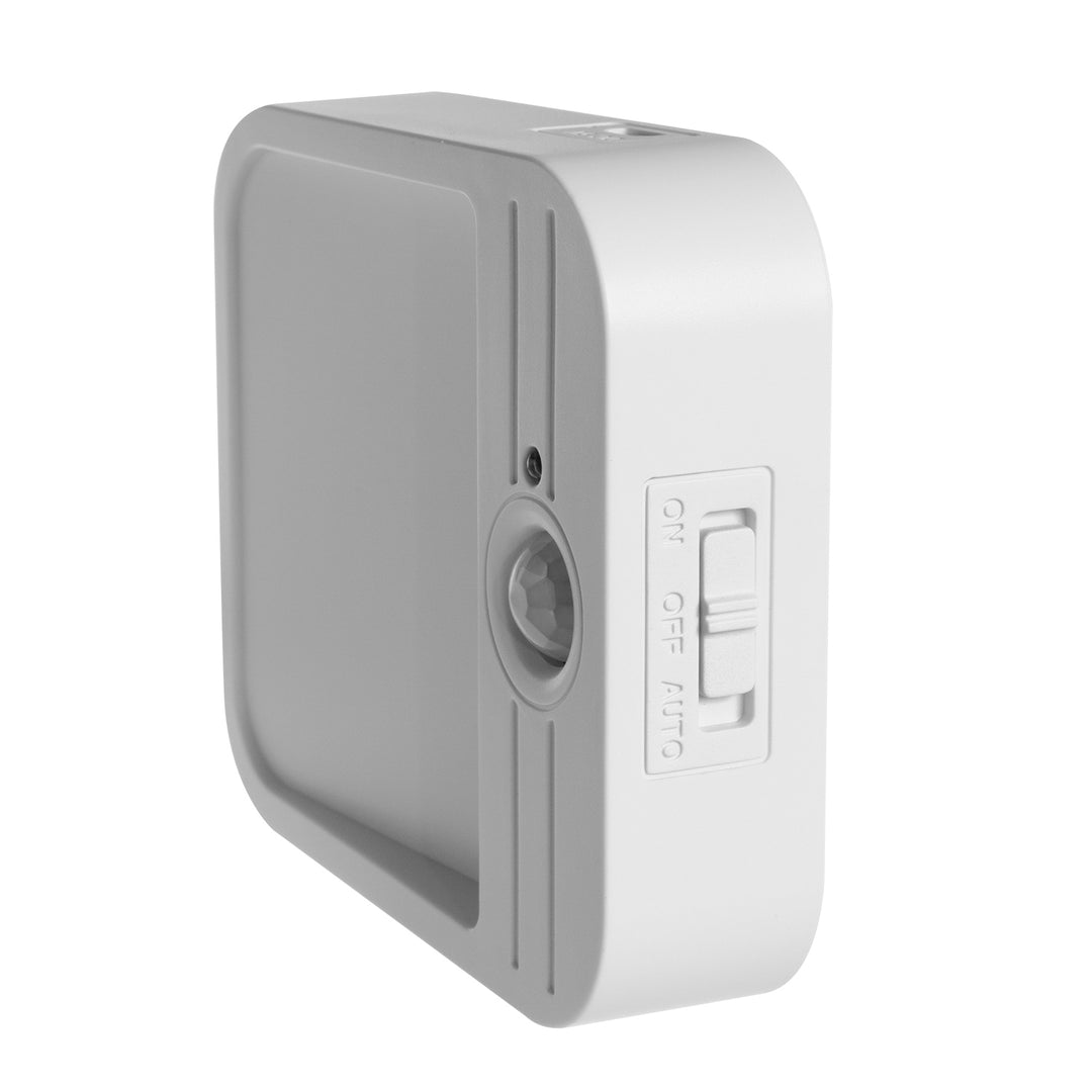 Maclean LED-Treppenlicht, mit Bewegungsmelder, Temp. 4000K, 3,7V/500mAh, 4 LEDs, Reichweite 3-4m, MCE236, 2 Stück