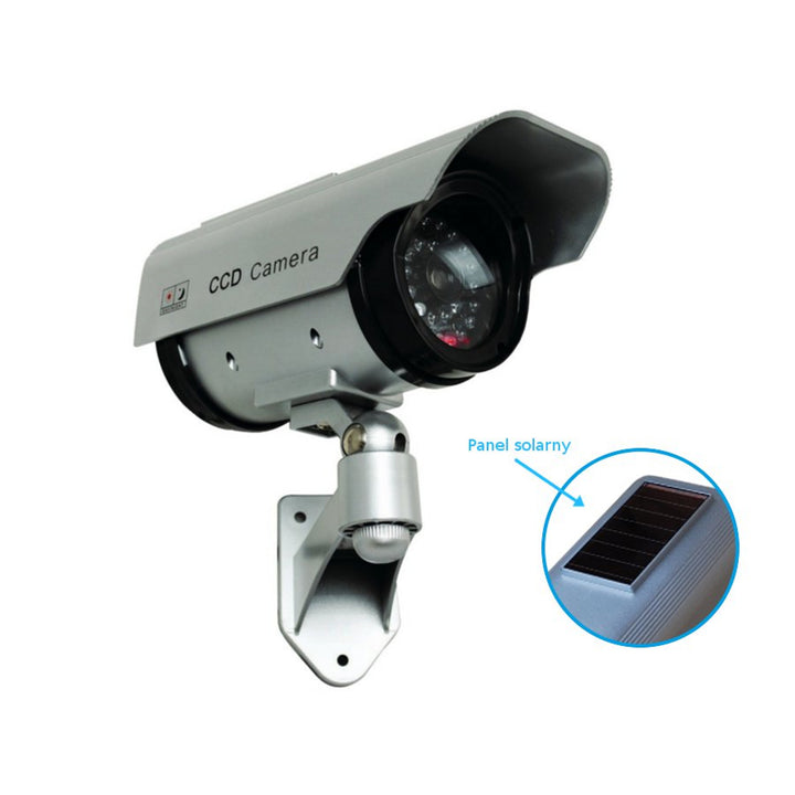 Kamera-Attrappe SOL1200 Solar-Blitzdiode 2 Stück für CCTV-Überwachung