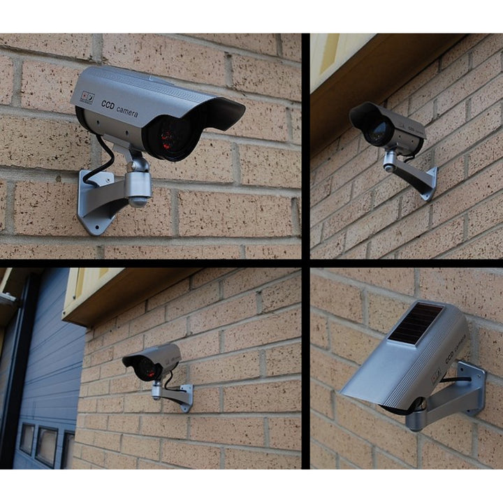 Kamera-Attrappe SOL1200 Solar-Blitzdiode 2 Stück für CCTV-Überwachung