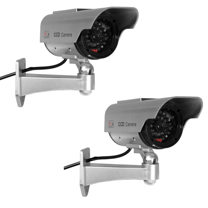 Kamera-Attrappe SOL1200 Solar-Blitzdiode 2 Stück für CCTV-Überwachung