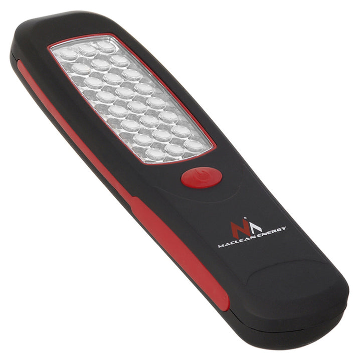 Maclean Werkstattlampe 24 LED, Magnet, Haken, MCE03 3 Stück