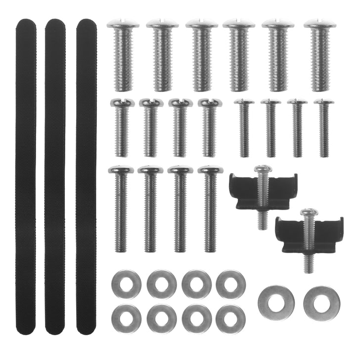 Universal-TV-Ständer Maclean, für RTV-Schrank, Standfuß, max. 35 kg, Drehung 20 Grad, für TV 32-55", MC-132