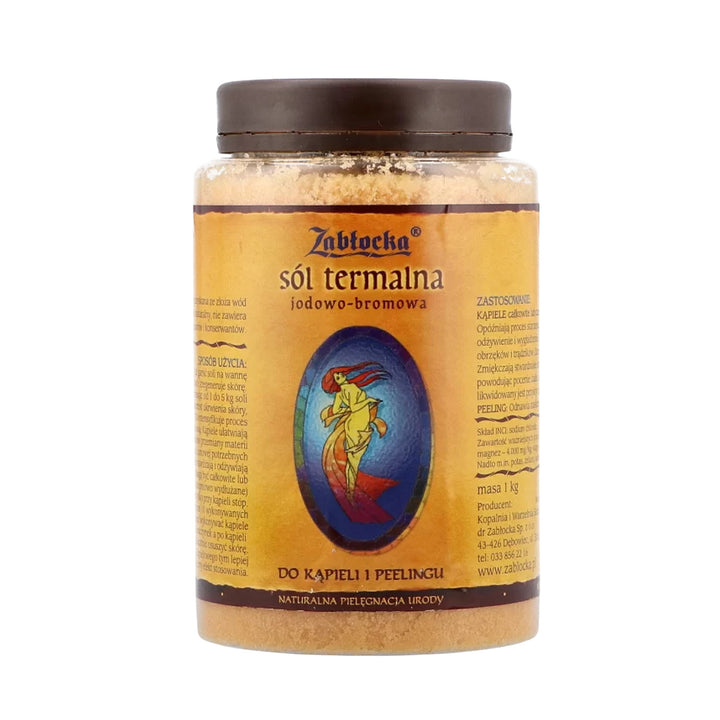 Zablocka Jod-Brom-Thermalsalz für Bäder und Peelings, 1 kg