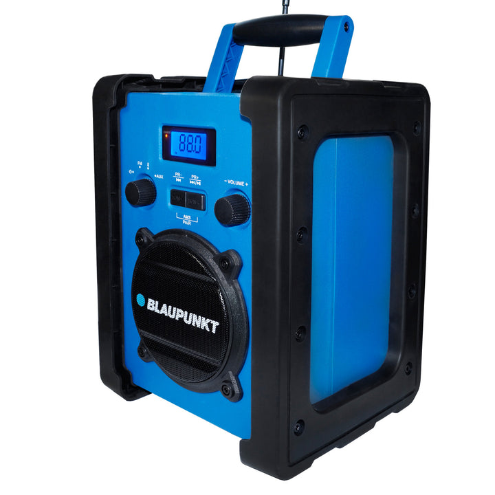 Blaupunkt Tragbares Radio, Bluetooth, AUX, LCD-Display, PP30 Baustelle