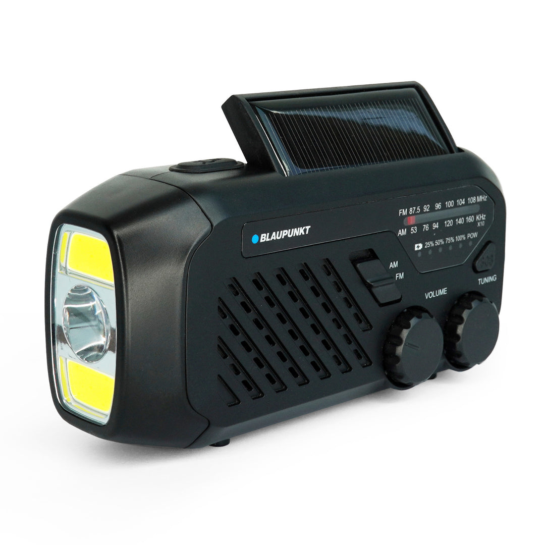 Blaupunkt Netz-/Akkufunk, LED-Taschenlampe, SOS-Anzeige, Antenne, ER10
