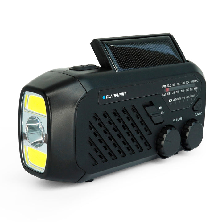 Blaupunkt Netz-/Akkufunk, LED-Taschenlampe, SOS-Anzeige, Antenne, ER10