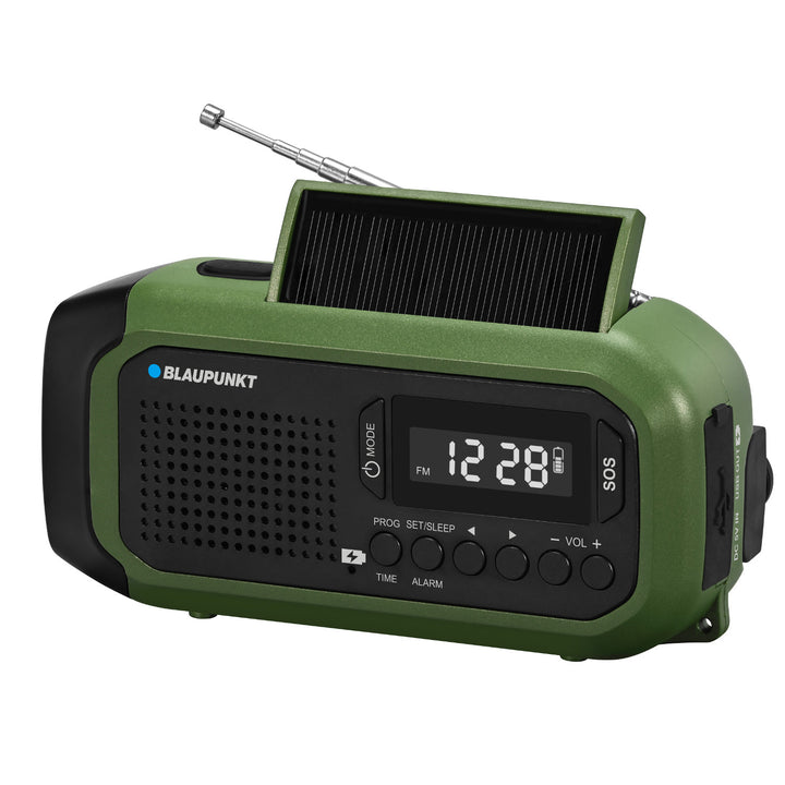 Blaupunkt Netz-/Akkufunk, LED-Taschenlampe, SOS-Anzeige, Antenne, ER20