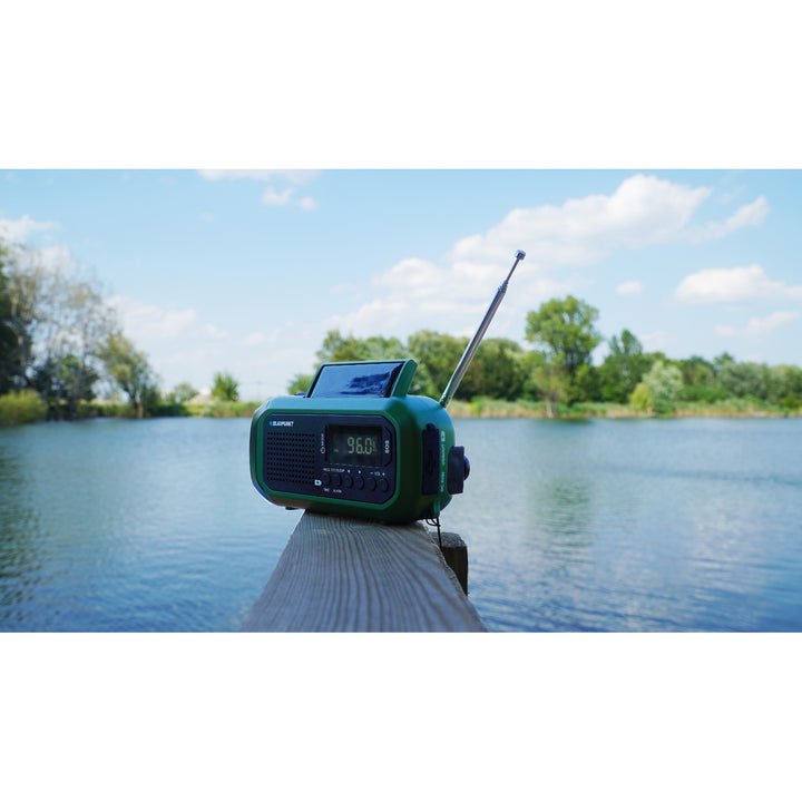 Blaupunkt Netz-/Akkufunk, LED-Taschenlampe, SOS-Anzeige, Antenne, ER20