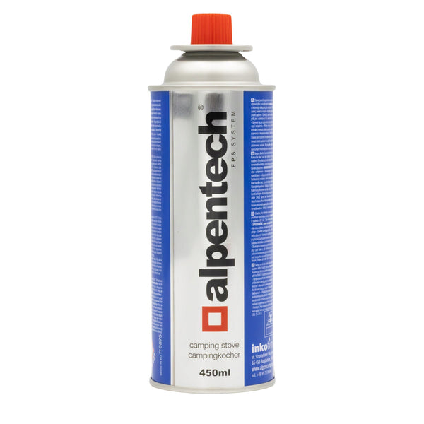 Alpentech-Gaskartusche 433 ml, gemäß Norm EN 417, Isobutan, EPS-System, IK 301