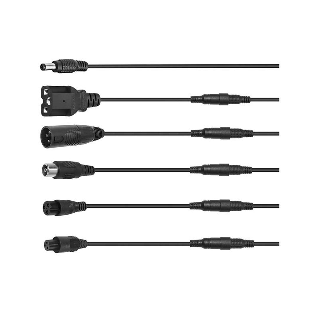 Lextool Ladegerät für Motorroller und Elektrofahrzeuge, 6 Stecker, 230V AC, 42V DC 2A, LXG94
