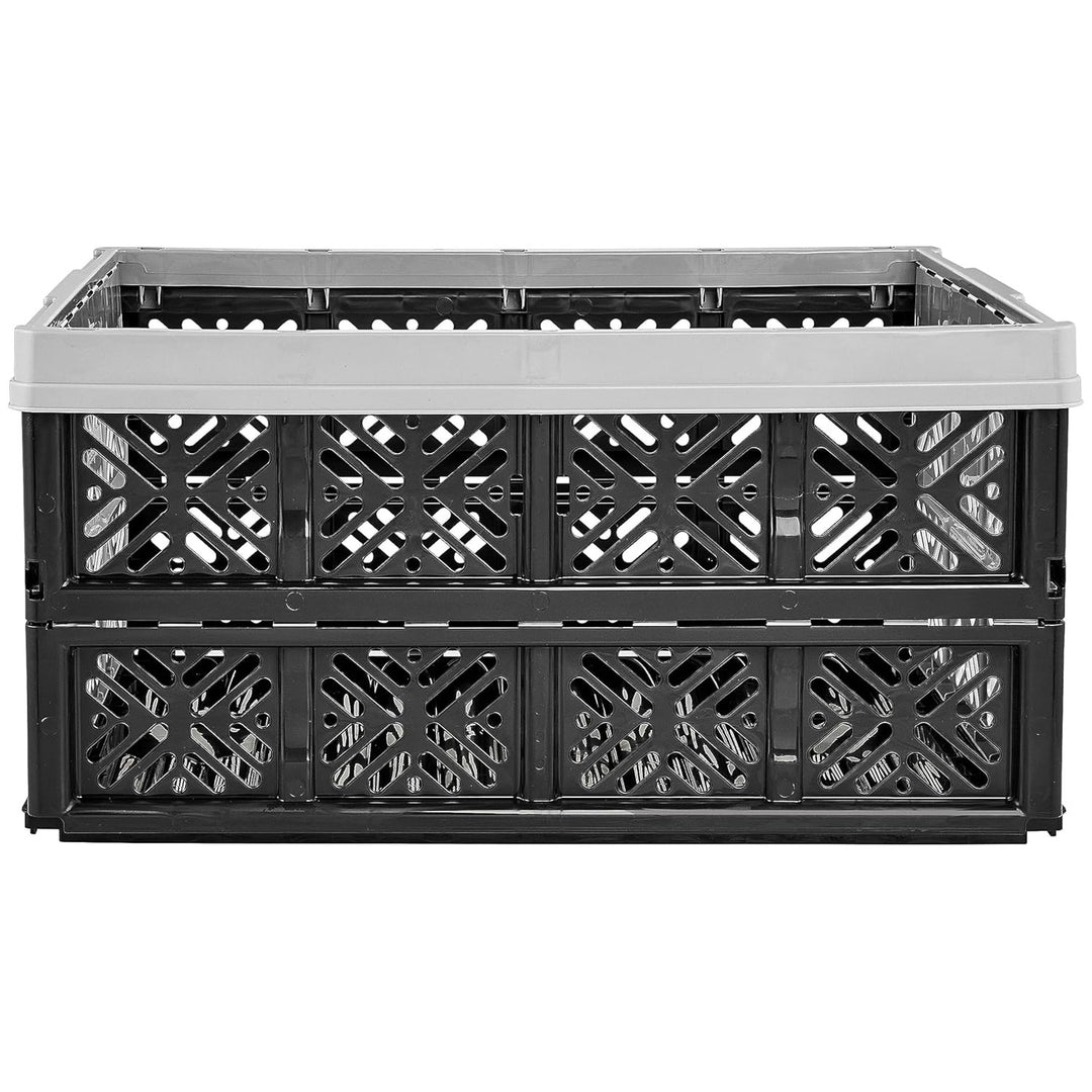 Keeeper Kunststoff-Klappkorb, 32L, grau-schwarz  Tragfähigkeit: 16 kg