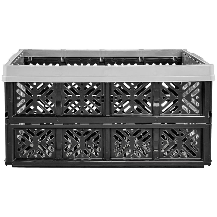 Keeeper Kunststoff-Klappkorb, 32L, grau-schwarz  Tragfähigkeit: 16 kg