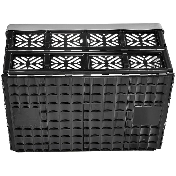 Keeeper Kunststoff-Klappkorb, 32L, grau-schwarz  Tragfähigkeit: 16 kg