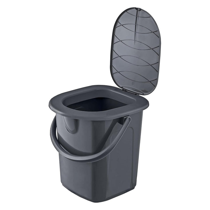 BranQ Reisetoilette, 22L, recycelt, anthrazit, 1306b