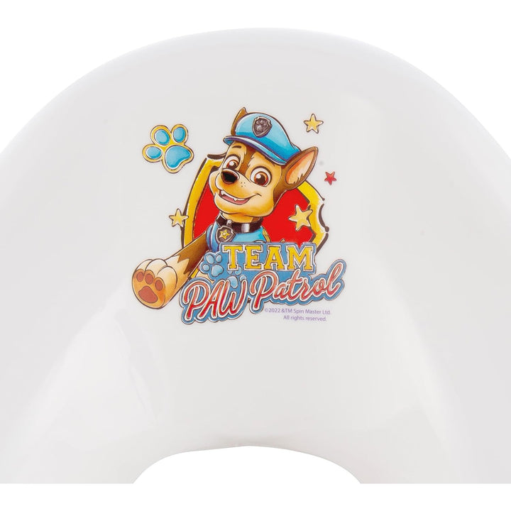 Anti-Rutsch-Toilettensitzbezug - Paw Patrol Anti-Rutsch-Plattform, Weiß, Max 120kg