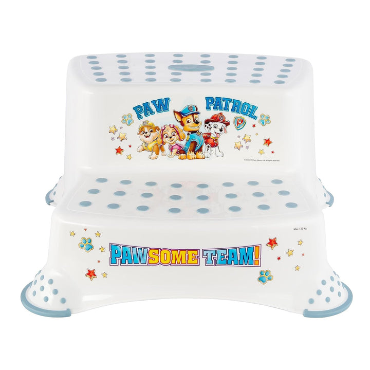 Anti-Rutsch-Toilettensitzbezug - Paw Patrol Anti-Rutsch-Plattform, Weiß, Max 120kg