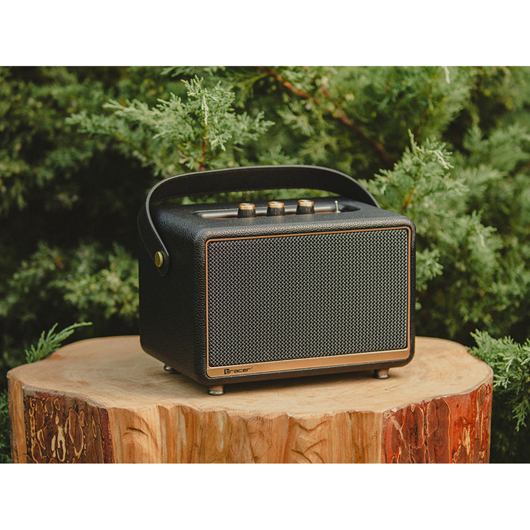 Tracer Tragbarer Lautsprecher, Bluetooth, FM-Radio, 30 W, schwarz, M30