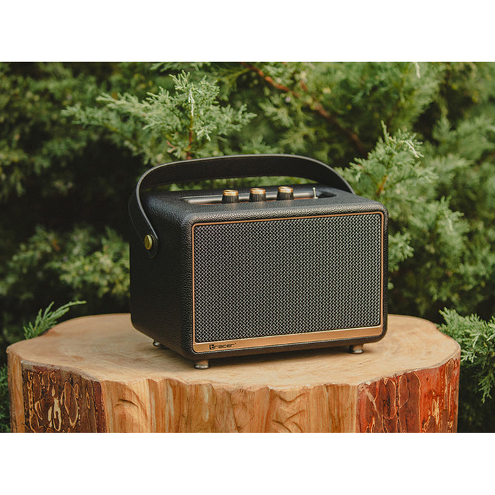 Tracer Tragbarer Lautsprecher, Bluetooth, FM-Radio, 30 W, schwarz, M30