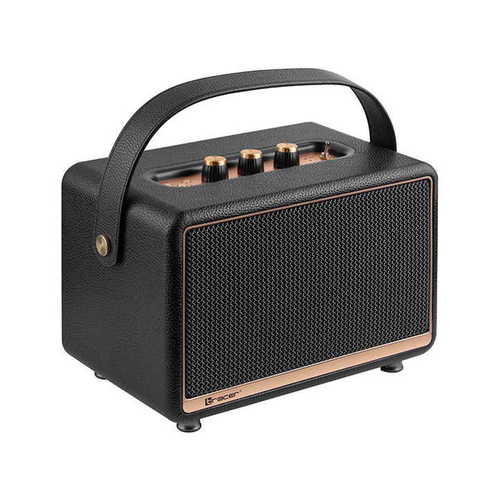 Tracer Tragbarer Lautsprecher, Bluetooth, FM-Radio, 30 W, schwarz, M30