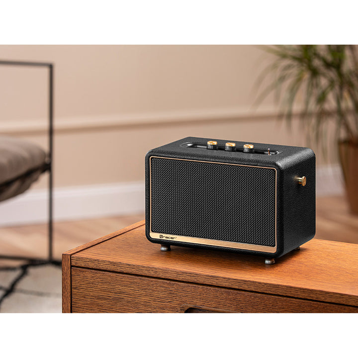 Tracer Tragbarer Lautsprecher, Bluetooth, FM-Radio, 30 W, schwarz, M30