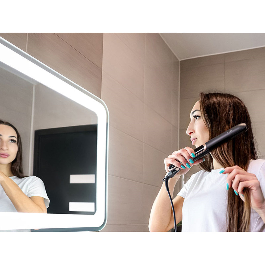 LAFE temperaturgesteuerter Haarglätter, 35 W, Keramikbeschichtung, Sleek & Shine Straightener