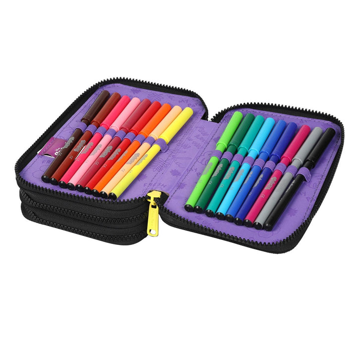 CoolPack Dreifach-Federmäppchen mit Zubehör JUMPER 3 STITCH