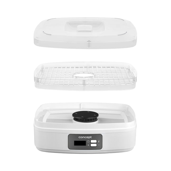 Pilz-, Obst- und Kräutertrockner Concept, 260W, 6 Siebe, Timer, SO2080