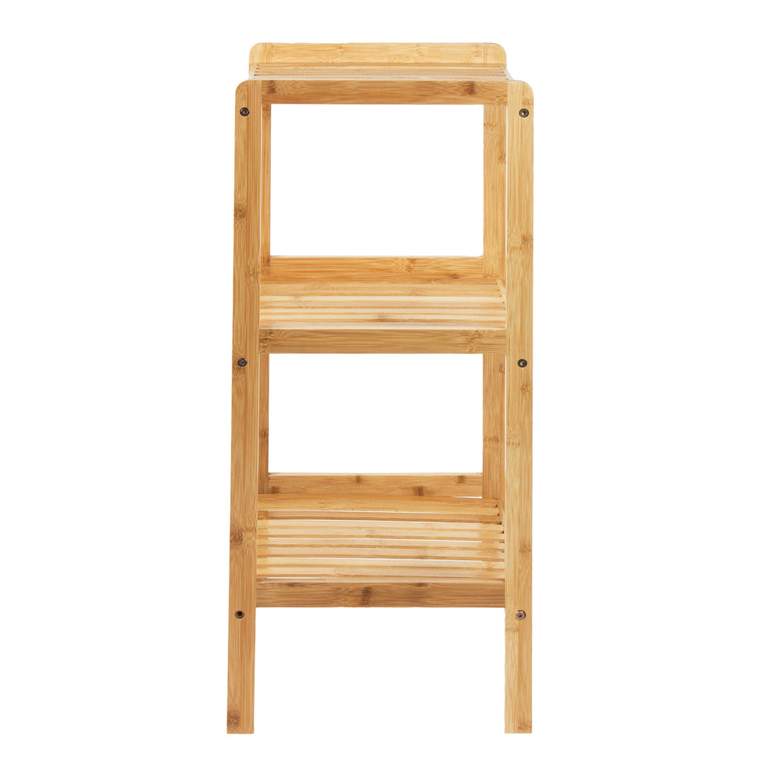 GreenBlue Bambus Badezimmerschrank, 370x330x780mm, 3 Einlegeböden, GB321, 2 Stück