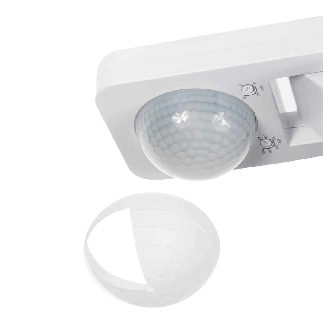 Maclean PIR Bewegungsmelder, Infrarot, IP65, max 2000W, MCE243, 2 Stück