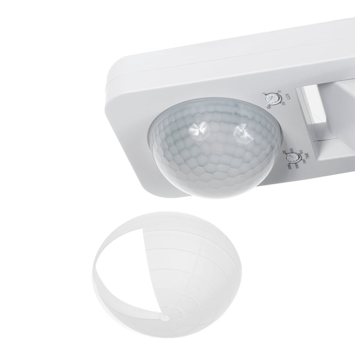 Maclean PIR Bewegungsmelder, Infrarot, IP65, max 2000W, MCE243, 2 Stück
